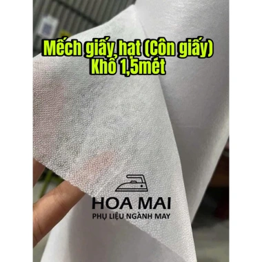 Mới 2.025 5 Mét Mếch Giấy hạt Nhật khổ 1,5m - Phụ liệu may mặc chỉ 40.000₫