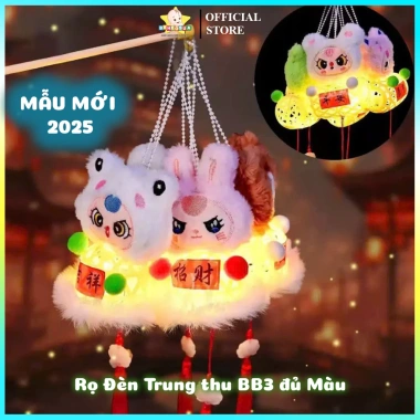 Mới 2.025 Đèn Lồng Trung Thu BABYTHREE Loại To cho Bé - Hot Trend, Free Ship, 29.000₫