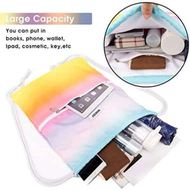 Mới 7/10 Balo dây rút WANDF AED 34x39cm dày dặn - Chỉ 69.000₫