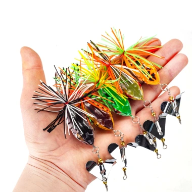 Mồi câu cá Tokushima 3D hình ếch mềm 13.5cm 9g - Giá ưu đãi 27.499 VND