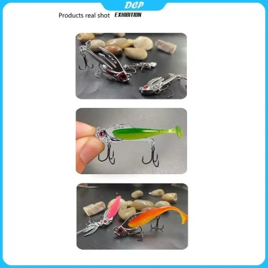 Mồi Câu Cá VIB 2 trong 1 Kim Loại 3D Thực Tế Ném Dài - DCP, Cá Trê, Cá Hồi, Giá 26.000 VND (Giá Gốc 31.980 VND) 3 Mồi Câu Cá VIB 2 trong 1 Kim Loại 3D Thực Tế Ném Dài - DCP, Cá Trê, Cá Hồi, Giá 26.000 VND (Giá Gốc 31.980 VND) 3