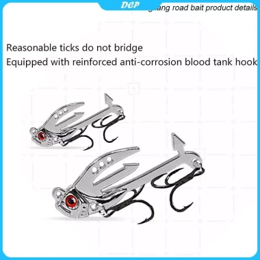 Mồi Câu Cá VIB 2 trong 1 Kim Loại 3D Thực Tế Ném Dài - DCP, Cá Trê, Cá Hồi, Giá 26.000 VND (Giá Gốc 31.980 VND) 4 Mồi Câu Cá VIB 2 trong 1 Kim Loại 3D Thực Tế Ném Dài - DCP, Cá Trê, Cá Hồi, Giá 26.000 VND (Giá Gốc 31.980 VND) 4