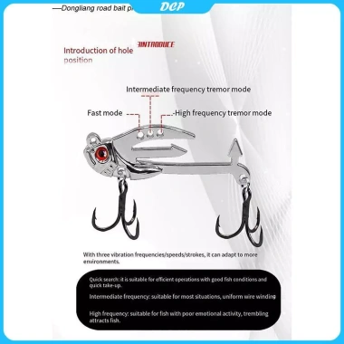 Mồi Câu Cá VIB 2 trong 1 Kim Loại 3D Thực Tế Ném Dài - DCP, Cá Trê, Cá Hồi, Giá 26.000 VND (Giá Gốc 31.980 VND) 6 Mồi Câu Cá VIB 2 trong 1 Kim Loại 3D Thực Tế Ném Dài - DCP, Cá Trê, Cá Hồi, Giá 26.000 VND (Giá Gốc 31.980 VND) 6