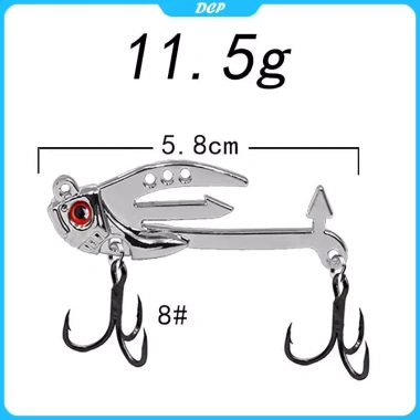 Mồi Câu Cá VIB 2 trong 1 Kim Loại 3D Thực Tế Ném Dài - DCP, Cá Trê, Cá Hồi, Giá 26.000 VND (Giá Gốc 31.980 VND) 11 Mồi Câu Cá VIB 2 trong 1 Kim Loại 3D Thực Tế Ném Dài - DCP, Cá Trê, Cá Hồi, Giá 26.000 VND (Giá Gốc 31.980 VND) 11