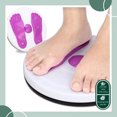 Mới Đĩa Xoay Eo 360 độ Tập Thể Dục Giảm Mỡ Bụng, Bàn Xoay Độ Ma Sát Cao