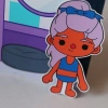 (MỚI) Đồ chơi Bóc Dán Ngôi Nhà Giấy Doll House T1 - Squishy Kuromi 99k 6