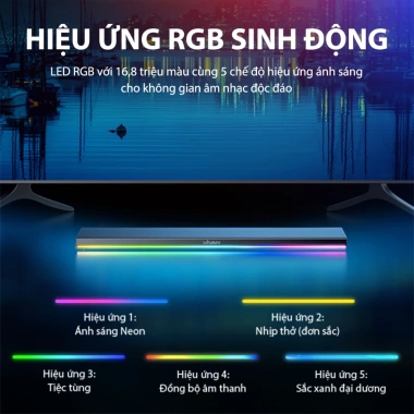 Mới Loa Soundbar Bluetooth VIVAN S2L 30W Bass Trầm Mạnh Mẽ - Thẻ Nhớ, AUX, USB - 499k 7