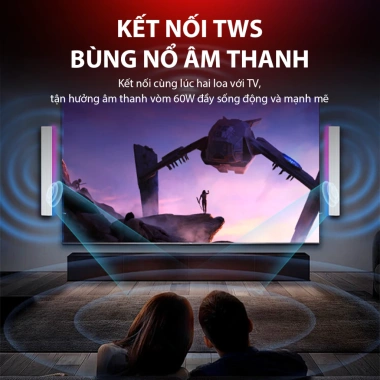 Mới Loa Soundbar Bluetooth VIVAN S2L 30W Bass Trầm Mạnh Mẽ - Thẻ Nhớ, AUX, USB - 499k 8