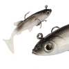 Mồi Nhựa Mềm T-Tail 8cm 13g Mắt 3D, Móc Ba, Đuôi Mái Chèo - Câu Hồi Bass 22.000 VND 2