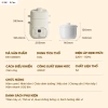 MỚI Nồi Nấu Chậm Bear EST-085DH 0.8L Chưng Yến Nấu Cháo Hầm Thủy Hấp Cho Bé 8