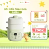 MỚI Nồi Nấu Chậm Bear EST-085DH 0.8L Chưng Yến Nấu Cháo Hầm Thủy Hấp Cho Bé 10