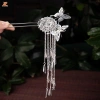 Mông hình chữ U Trung Quốc tóc dính kim loại bền - viền tóc đũa sườn xám cho áo quần Miao 3