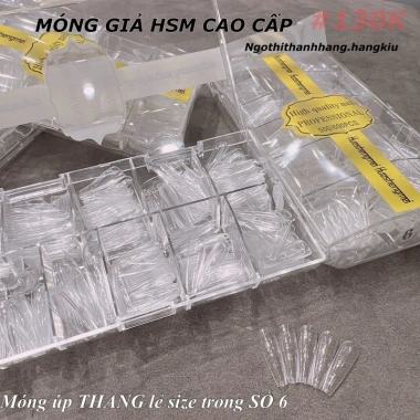 Móng HSM tem vàng lẻ size 0-9 - Giá ưu đãi 150.000đ, chất lượng cao, bền màu