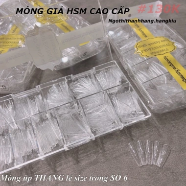 Móng HSM tem vàng lẻ size 0-9 - Giá ưu đãi 150.000đ, chất lượng cao, bền màu