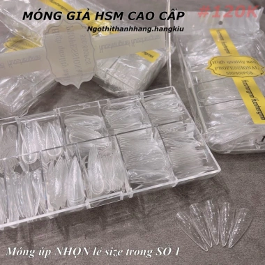 Móng HSM tem vàng lẻ size 0-9 - Giá ưu đãi 150.000đ, chất lượng cao, bền màu