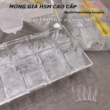 Móng HSM tem vàng lẻ size 0-9 - Giá ưu đãi 150.000đ, chất lượng cao, bền màu