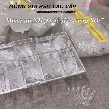 Móng HSM tem vàng lẻ size 0-9 - Giá ưu đãi 150.000đ, chất lượng cao, bền màu