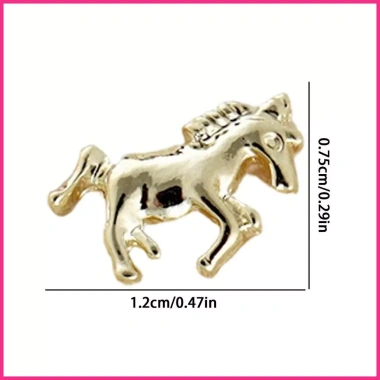 Móng Tay 3D 10 Miếng Hình Ngựa Kim Loại - Đẹp Quyến Rũ Cho Bé Gái, Thanh Niên, Salon - Giá 33.000đ 10 Móng Tay 3D 10 Miếng Hình Ngựa Kim Loại - Đẹp Quyến Rũ Cho Bé Gái, Thanh Niên, Salon - Giá 33.000đ 10
