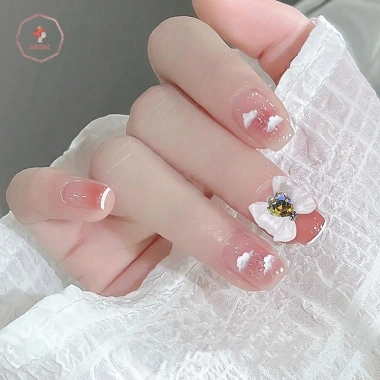 Móng tay 5 chiếc Thủy Thủ Mặt Trăng 3D Sáng Bóng - Nơ Kim Cương Đá Quý Aacar 8 Móng tay 5 chiếc Thủy Thủ Mặt Trăng 3D Sáng Bóng - Nơ Kim Cương Đá Quý Aacar 8