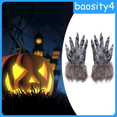 Móng tay & găng tay người sói cosplay Halloween - Bám chắc, giá ưu đãi 114.480đ 2