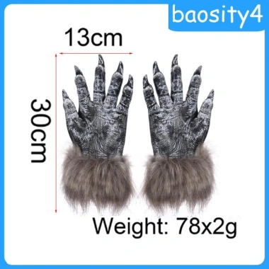 Móng tay & găng tay người sói cosplay Halloween - Bám chắc, giá ưu đãi 114.480đ 4
