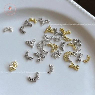 Móng tay kim cương nơ bướm - Bộ 10 chiếc AACAR, phụ kiện làm móng, chỉ 11.901₫ 3