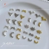 Móng tay kim cương nơ bướm - Bộ 10 chiếc AACAR, phụ kiện làm móng, chỉ 11.901₫ 4