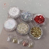 Móng tay long lanh Trái Tim Ngôi Sao Pentagram - Phụ kiện Salon DIY giá 20.488₫ 2
