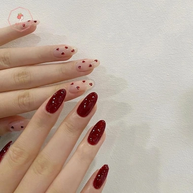 Móng tay long lanh Trái Tim Ngôi Sao Pentagram - Phụ kiện Salon DIY giá 20.488₫ 4
