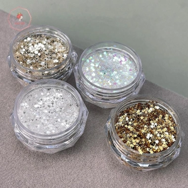 Móng tay long lanh Trái Tim Ngôi Sao Pentagram - Phụ kiện Salon DIY giá 20.488₫ 8