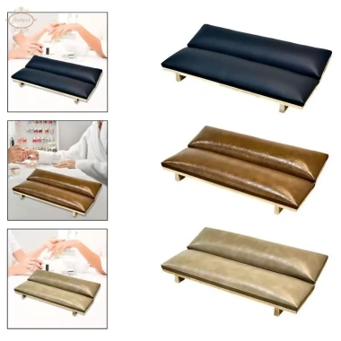 Móng tay nghệ thuật gối tay đế gỗ chống mài mòn PU, bông đệm ên ái - Giá ưu đãi 3