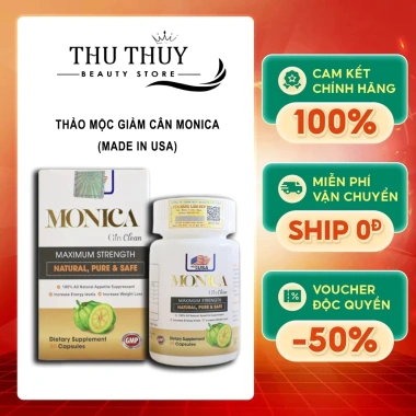 Monica Thực Phẩm Chức Năng Giảm Cân - Giảm Mỡ, Thanh Lọc, Giá 235.000 VNĐ