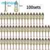MONQIQI 100pcs Neo Vách Thạch Cao Chắc Chắn - Không Cần Khoan, Treo Rèm, Gương, Khung Ảnh