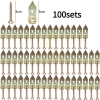 MONQIQI 100pcs Neo Vách Thạch Cao Chắc Chắn - Không Cần Khoan, Treo Rèm, Gương, Khung Ảnh 10