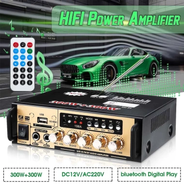 MONQIQI Amply Mini Karaoke BT198B-B KAW KAL-800 Bluetooth 5.0 189k Giảm Giá 2