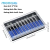 MONQIQI Bộ 10 Mũi Mài Khắc Hợp Kim Gỗ Lũa Cán 3mm - Giá chỉ 170.000 VNĐ