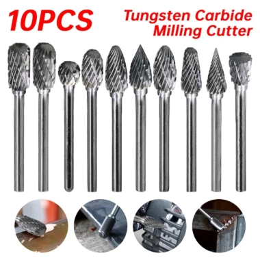 MONQIQI Bộ 10 Mũi Mài Khắc Hợp Kim Gỗ Lũa Cán 3mm - Giá chỉ 170.000 VNĐ 6 MONQIQI Bộ 10 Mũi Mài Khắc Hợp Kim Gỗ Lũa Cán 3mm - Giá chỉ 170.000 VNĐ 6