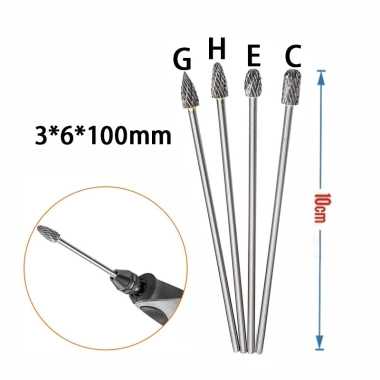 MONQIQI Bộ 10 Mũi Mài Khắc Hợp Kim Gỗ Lũa Cán 3mm - Giá chỉ 170.000 VNĐ 11 MONQIQI Bộ 10 Mũi Mài Khắc Hợp Kim Gỗ Lũa Cán 3mm - Giá chỉ 170.000 VNĐ 11