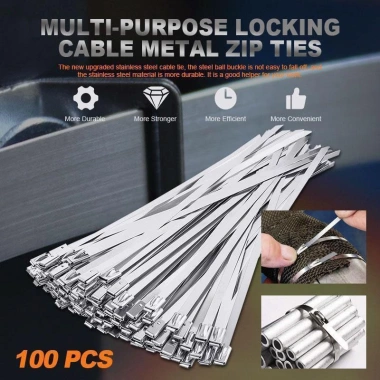MONQIQI Bộ 100 dây rút inox đa năng 4.6mm - Dài 150/200mm, giảm còn 58.800đ 6 MONQIQI Bộ 100 dây rút inox đa năng 4.6mm - Dài 150/200mm, giảm còn 58.800đ 6