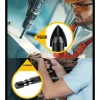 MONQIQI Bộ 5 mũi khoan đa năng lục giác 4 cạnh thép đen Nhật 6-12mm giá 120.000đ 5