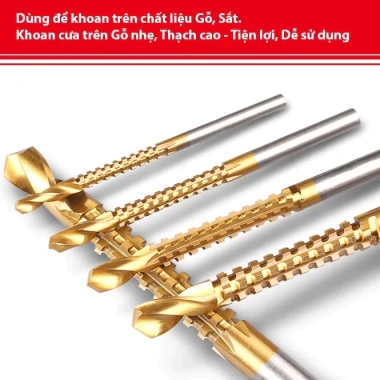 MONQIQI Bộ 9 mũi khoan cưa khoét lỗ xẻ rãnh gỗ - Lục giác chùa kim cương 3 chiếc, giá ưu đãi 73.500₫ 3 MONQIQI Bộ 9 mũi khoan cưa khoét lỗ xẻ rãnh gỗ - Lục giác chùa kim cương 3 chiếc, giá ưu đãi 73.500₫ 3