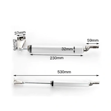 MONQIQI Bộ Đóng Cửa Tự Động Khí Nén Không Ồn, Chốt Chặn Cửa Yên, Giá 85.000 VNĐ 5