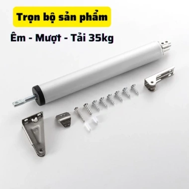 MONQIQI Bộ Đóng Cửa Tự Động Khí Nén Không Ồn, Chốt Chặn Cửa Yên, Giá 85.000 VNĐ 8