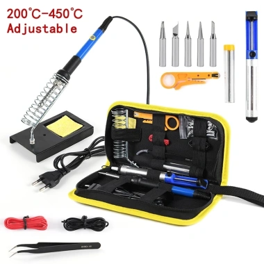 MONQIQI Bộ Hàn Sắt Điện 220V 60W Điều Chỉnh Nhiệt Độ - Giá ưu đãi 137.000 VND 10