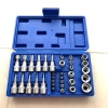 MONQIQI bộ khẩu tuýp E và đầu lục giác hoa thị 34 chi tiết, tặng đầu chuyển 1/2-3/8 - Giá ưu đãi 155.820₫ 3
