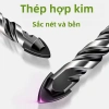 MONQIQI Bộ mũi khoan đa năng chân tam giác – Sắt, gạch, đá, giá tốt 5