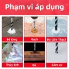 MONQIQI Bộ mũi khoan đa năng chân tam giác – Sắt, gạch, đá, giá tốt 8