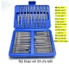 MONQIQI Bộ mũi vặn vít 6.35mm 50 chi tiết - Đầu hoa thị, lục giác, 2 & 4 cạnh, giảm giá 200k 9
