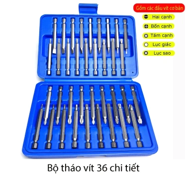 MONQIQI Bộ mũi vặn vít 6.35mm 50 chi tiết - Đầu hoa thị, lục giác, 2 & 4 cạnh, giảm giá 200k 10 MONQIQI Bộ mũi vặn vít 6.35mm 50 chi tiết - Đầu hoa thị, lục giác, 2 & 4 cạnh, giảm giá 200k 10