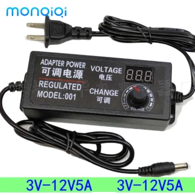 MONQIQI Bộ nguồn đa chức năng DC 9-24V 3A có màn hình LED - Điều chỉnh ổn định MONQIQI Bộ nguồn đa chức năng DC 9-24V 3A có màn hình LED - Điều chỉnh ổn định